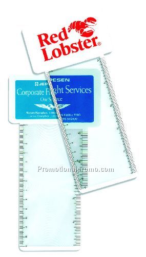 BUSINESS CARD/MAGNIFIER/ RULER/BOOKMARK