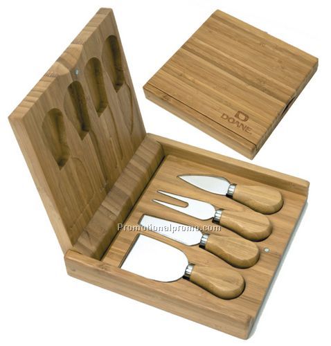 Bamboo Cheese Set