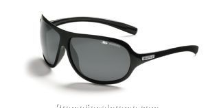 Belmont - Shiny Black Frame with Polarized TNS Lens