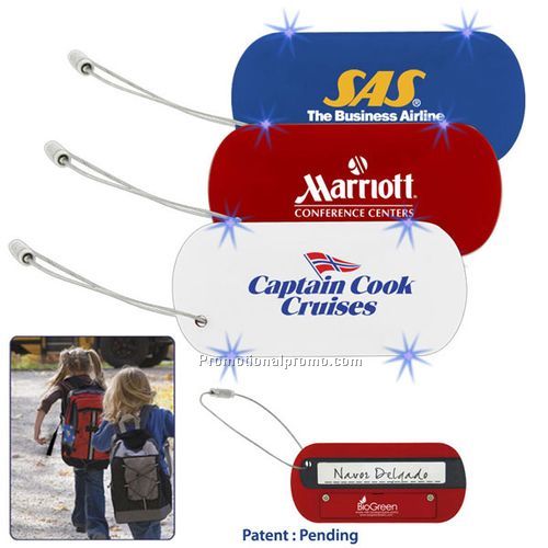 BioGreen Light Up ID / Luggage Tag