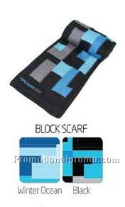 Block Scarf - Black
