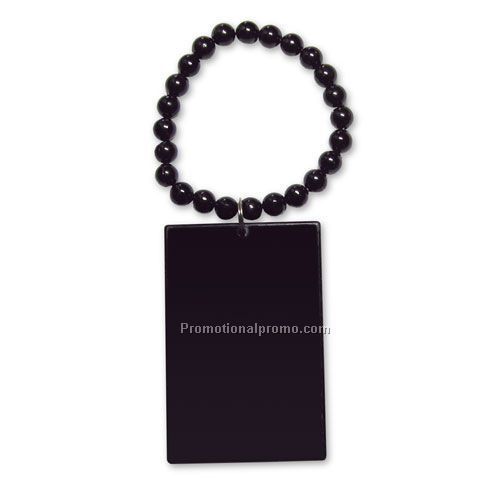 Bottle-Neck/Whistlet Beads - Black