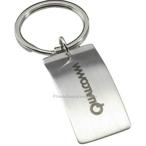 CURVED RECTANGLE KEYTAG