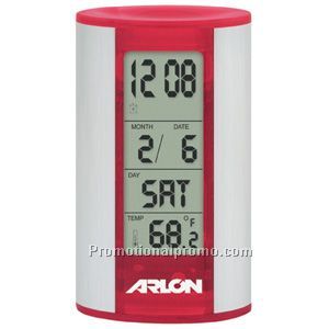 Calendar/Temperature Alarm Clock
