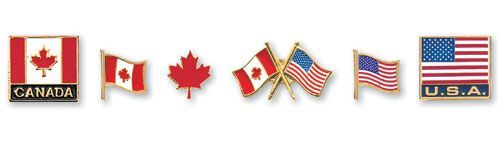 Canada Flag 5/8"