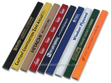 Unsharpened Carpenter Pencil OVAL