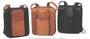 CellPhone / FrontCell / Back Organizer / Stonewash Cowhide