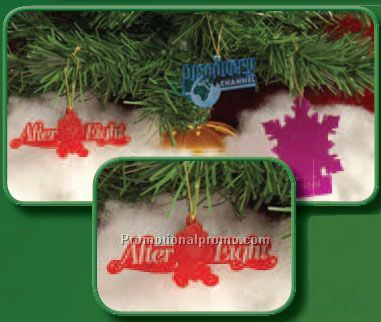 Circular Custom Acrylic Ornament - Screen Printed