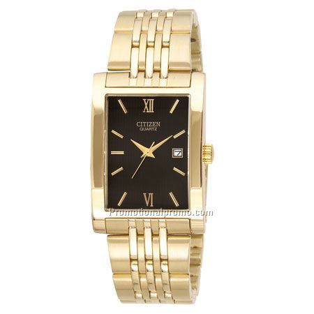 Citizen Quartz Gent's Stainless Steel Gold-Tone