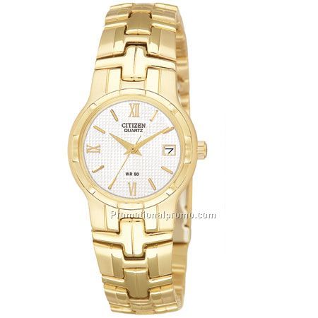 Citizen Quartz Lady's - Stainless Steel Gold-Tone