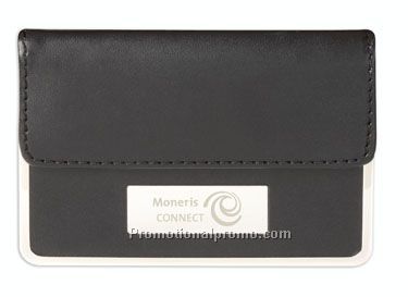 Colorplay or Chocolate Leather Business Card Case