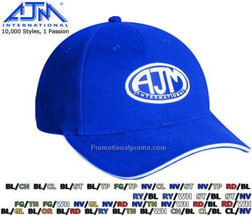 Constructed Contour Edge I Style. Heavyweight Brushed Cotton Drill, 6 Panel Caps