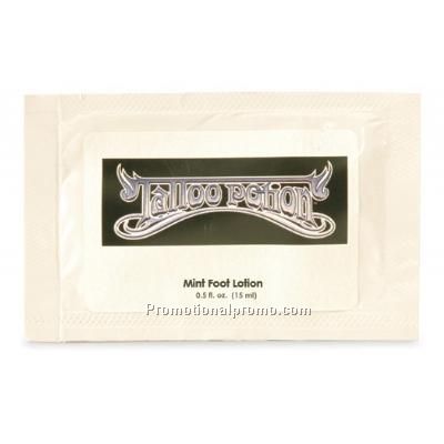 Cooling Mint Foot Lotion-0.50oz Packettes