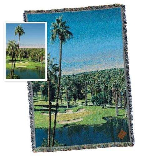 Custom Cotton Tapestry Throw