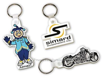 Custom-made flexible key-rings