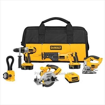 DeWalt 18V Cordless Combo - 5 Tools