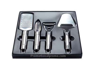 Stainless Steel Kitchen Appliance Sets on Deluxe Stainless Steel Kitchen Utensil Set