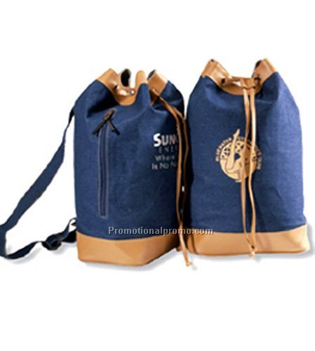 Denim Duffle - navy