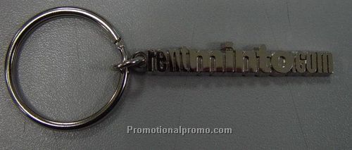 Die Struck Key Chain