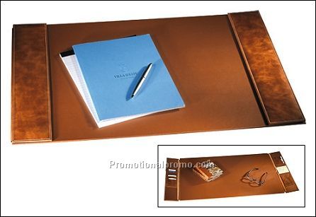 Distressed Leather Desk Pad