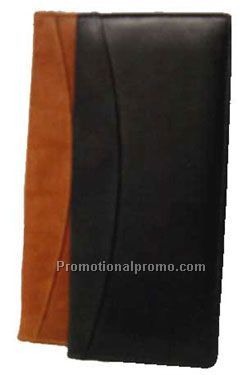 Double sided ticket wallet / Stonewash Cowhide