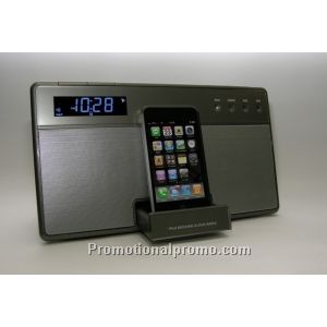 Dual Alarm Clock with iPod Docking Station