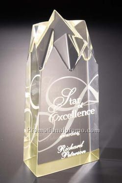 Elongated Faceted Star