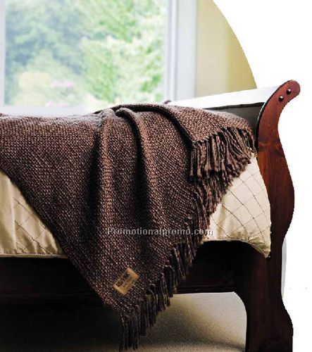 European Loft Throw 38432Chocolate