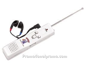 FM scan radio, night light, speaker