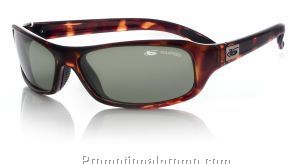 Fang - Dark Tortoise Frame with Polarized Axis, Lens