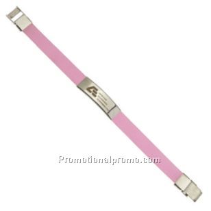 Fashion Silicone Bracelet - Pink