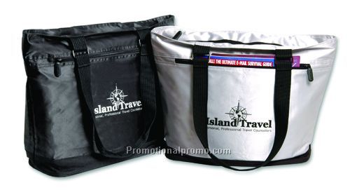 Fashion Tote - Metallic Sliver