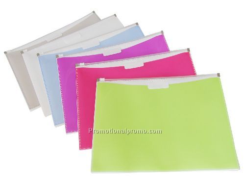 Fashion Zip Envelope with 1" gusset