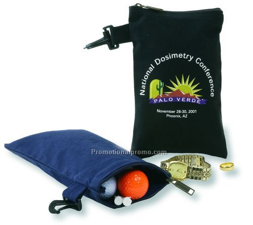 GOLF POUCH - black