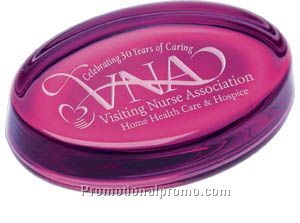 Gemstone Paperweight - Pink