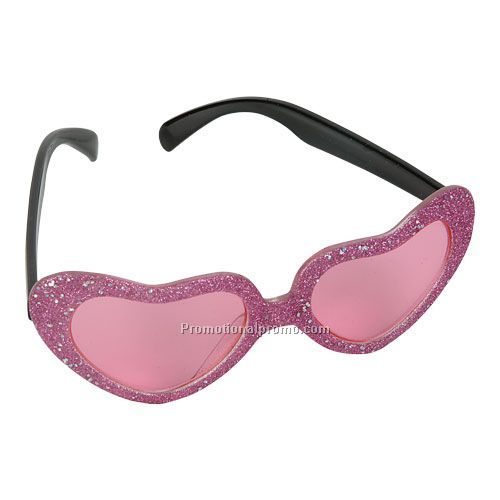 Glitter Heart Sunglasses