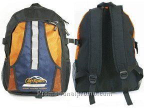 Globe trotter backpack - Nylon/pvc & poly 600D/pvc