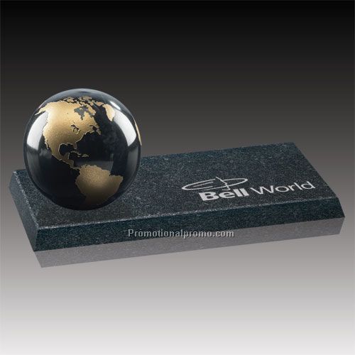 Globe with Granite Base