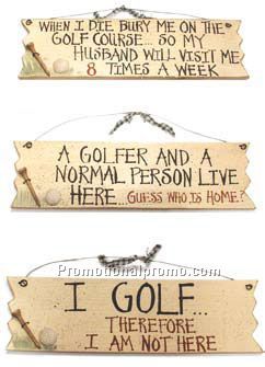 Golf Signs