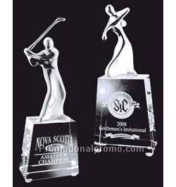 Golfer Sculpture Full Swing 9