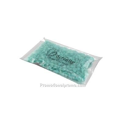 Green/Peppermint Scent-Bath Crystal Packettes