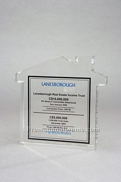 House Shape - 5 1/2 x 5 1/2 x 1