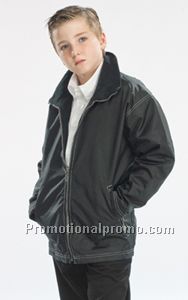 KIDS FLEECE LINED NYLON OXFORD JACKET