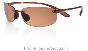 Kickback - Dark Tortoise Frame with Polarized Sandstone Gun Lens