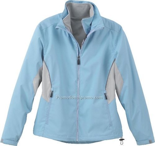 LADIES' RECYCLED POLYESTER 7-IN-1 WIND JACKET WITH REVERSIBLE LINER