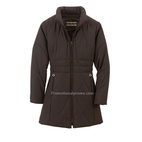 LADIES37408INSULATED LONG COAT