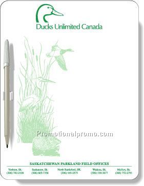 Laminated Cardstock Memo Board Kits / rectangle with round or square corners