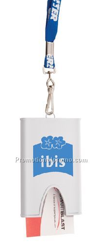Lanyard Business Card Holder