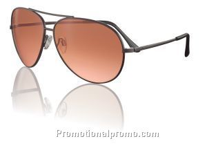 Large Aviator - Matte Black Frame Drivers Gradient Lens