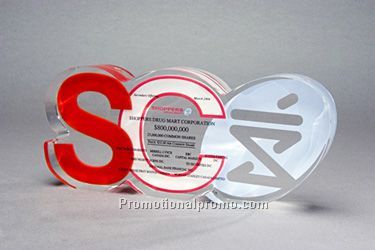 Logo Shape Tombstone - 4 x 9 1/2 x 1 1/4